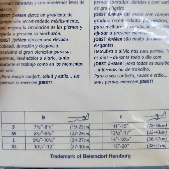 JOBST MEDICAL LEGWEAR Size SMALL - Picture 3 of 3